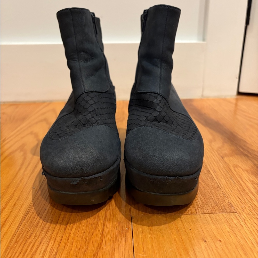 Camper Women's Blue Ankle Boots - Picture 4 of 16